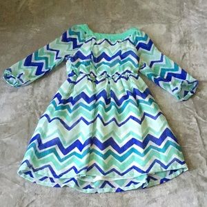 Kids Medium Chevron Dress